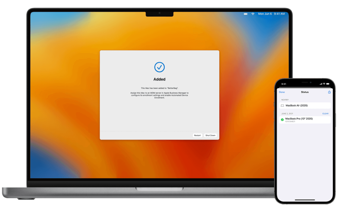 Technical diagram of network security